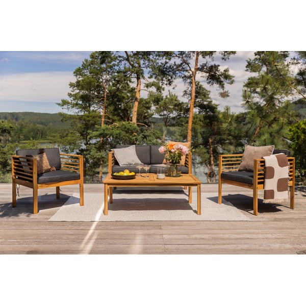Weißer/beiger Outdoor-Teppich, 150 × 80 cm - Hanse Home-image-2