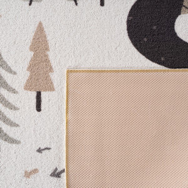 Cremefarbener, waschbarer Kinderteppich, 140 x 200 cm Coco 1135 - Ayyildiz Carpets-image-3
