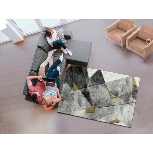 Grauer Teppich 160x230 cm Bianca Grey – Universal-image-1