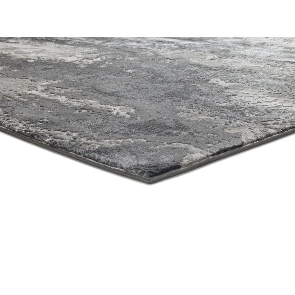 Grauer Teppich 140 × 200 cm Agata - Universal-image-2