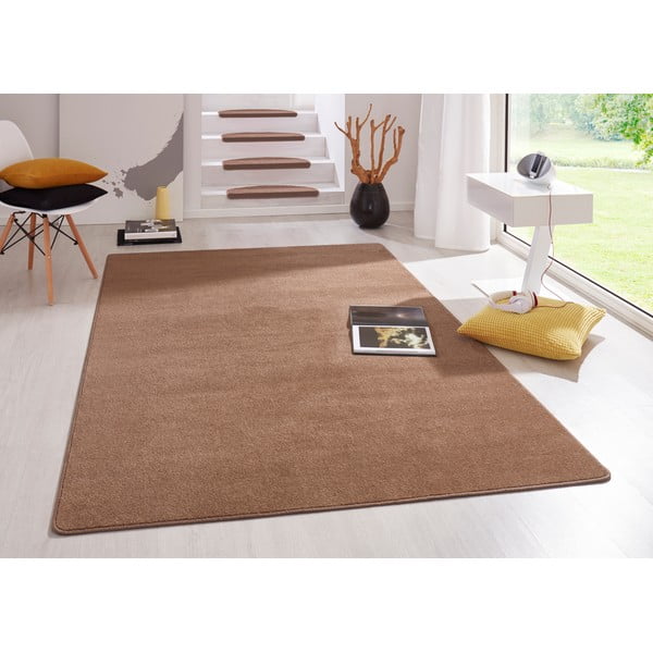 Brauner Teppich 80 x 150 cm Fancy - Hanse Home-image-1