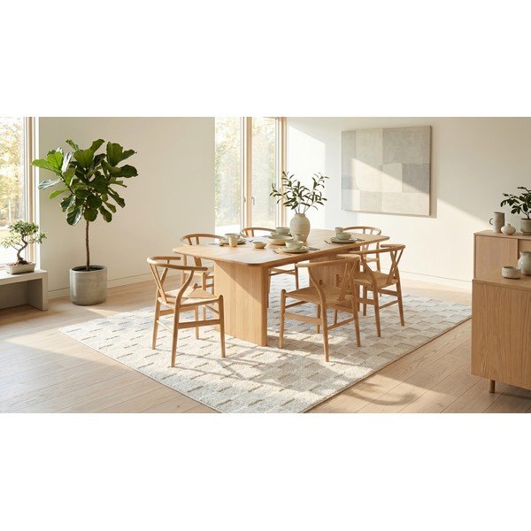 Cremefarbener Teppich 120 × 170 cm Mosaic - ESTE-image-4