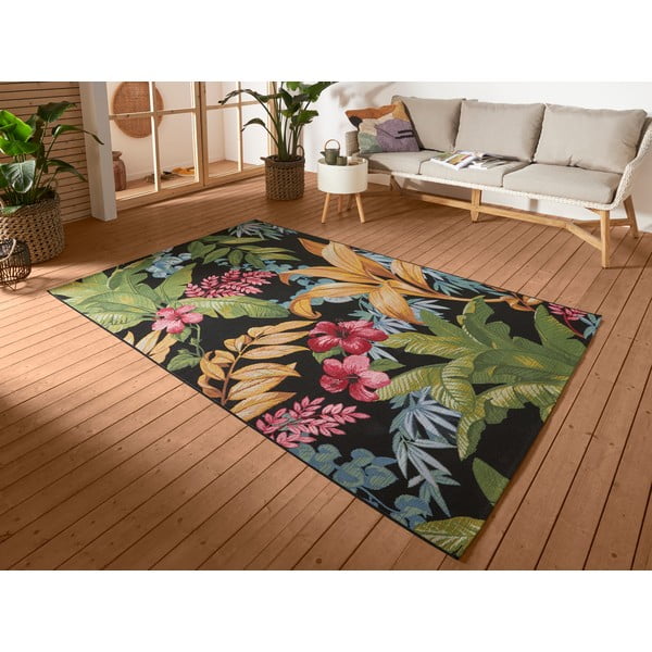 Schwarzer Teppich für den Außenbereich, 160 × 235 cm Flair - Hanse Home-image-1