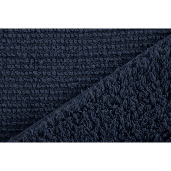 Dunkelblaue Badezimmermatte, 50 x 45 cm Riva - Tiseco Home Studio-image-1