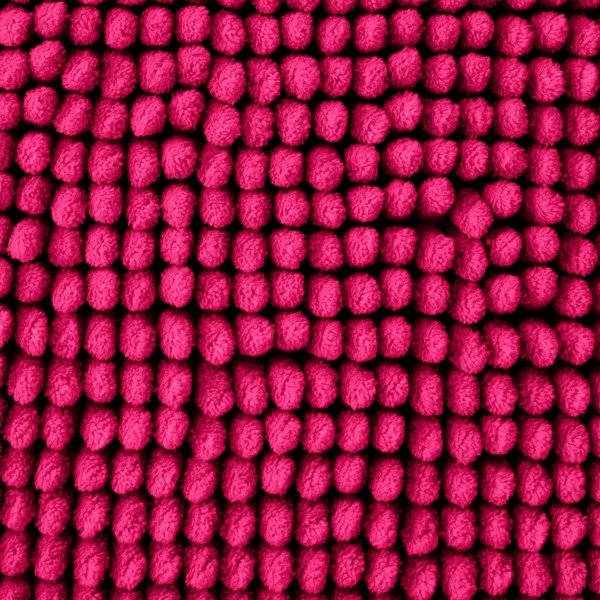 Dunkelrosa Badezimmerteppich 50 x 80 cm Bobble - Catherine Lansfield-image-3