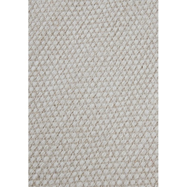Cremefarbener, handgewebter Teppich mit Wollanteil, 160 x 230 cm Pradesh Natural White - Elle Decoration-image-4