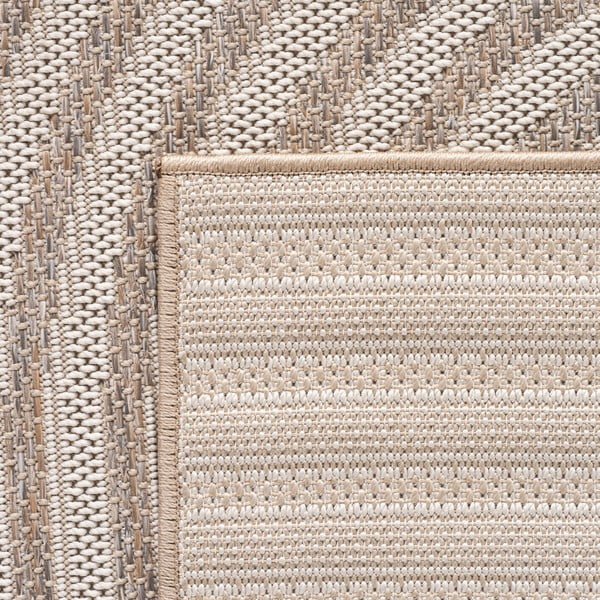 Beiger runder Teppich für den Innen- und Außenbereich, Ø 120 cm Desert 1301 - Ayyildiz Carpets-image-2