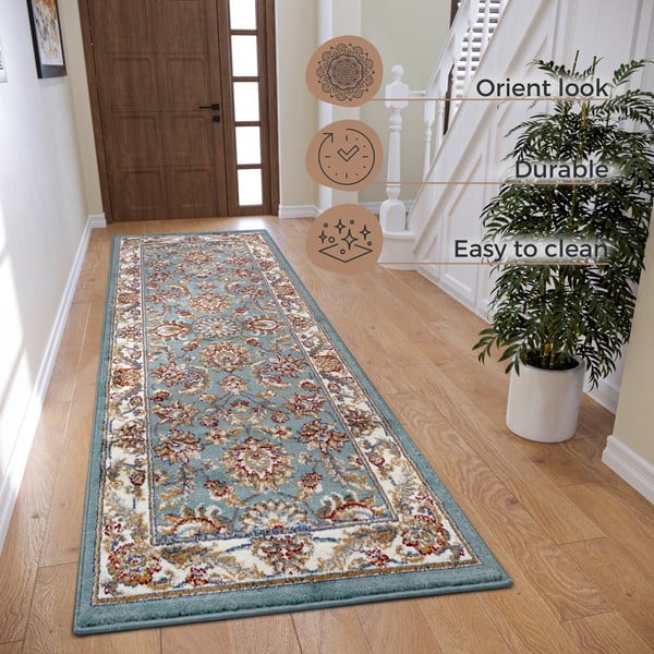 Läufer in Mentholfarbe, 80 x 240 cm Orient Reni - Hanse Home-image-4