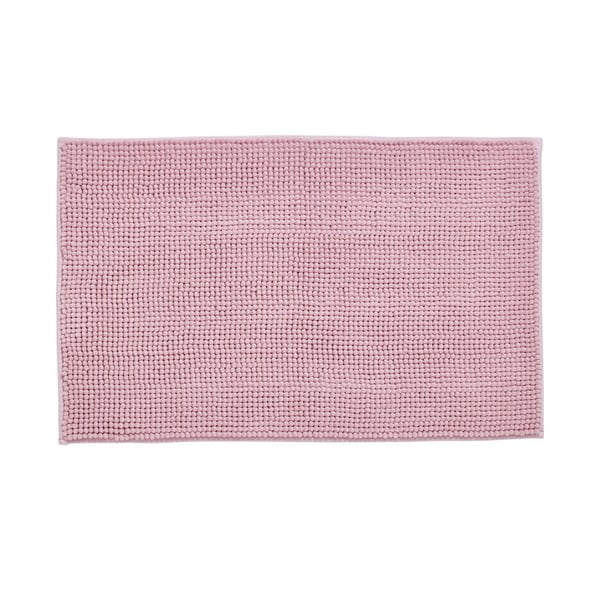 Rosa Badezimmervorleger 50 x 80 cm Bobble - Catherine Lansfield