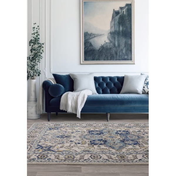 Blauer Teppich, 200 × 290 cm Nova Persian Blue - Asiatic Carpets-image-1