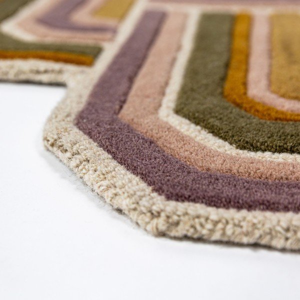 Handgewebter Wollteppich, 160 × 230 cm Lattice Shaped - Flair Rugs-image-3
