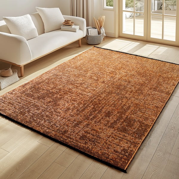 Waschbarer Teppich in Terrakotta-Farbe, 120 x 170 cm Space 1900 - Ayyildiz Carpets-image-1
