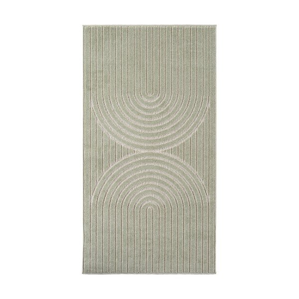 Grüner Teppich für den Innen- und Außenbereich, 80 x 150 cm Nova 1201 - Ayyildiz Carpets