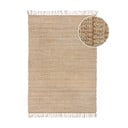 Handgewebter Jute-Teppich in Naturfarbe, 160 x 230 cm Levi - Flair Rugs
