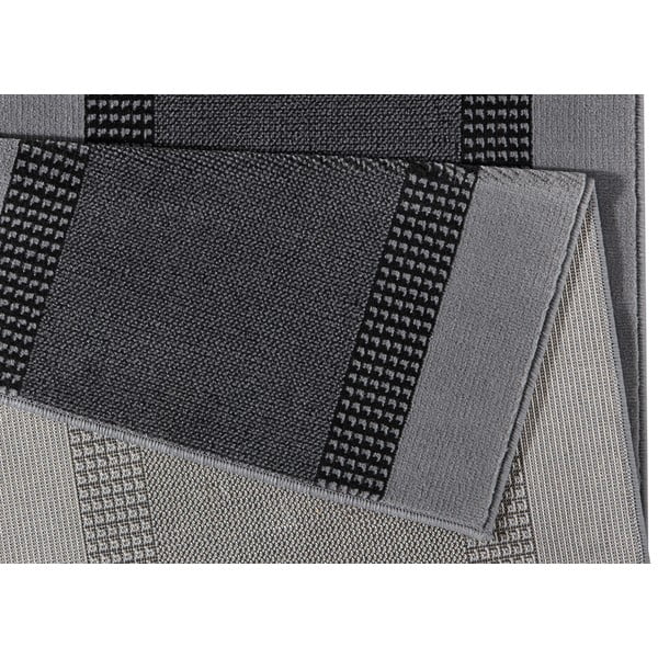 Grauer Läufer 80 × 300 cm Basic - Hanse Home-image-3