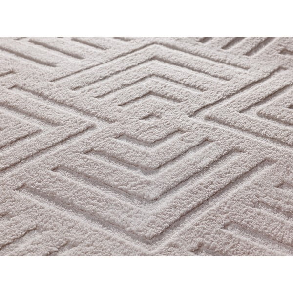 Cremefarbener Teppich 80 × 150 cm Estilo - Universal-image-2