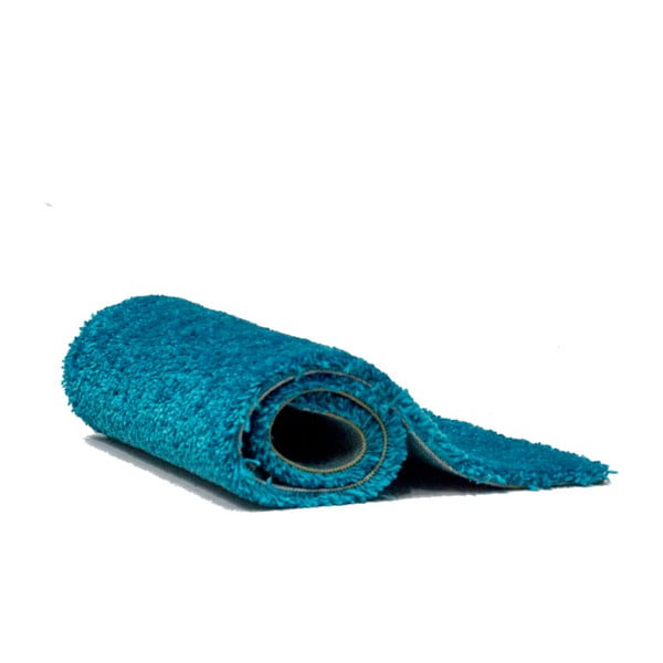 Blauer Teppich 67x125 cm Aqua Liso – Universal-image-2