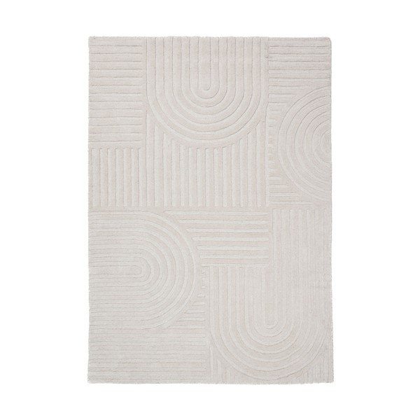 Handgewebter Wollteppich in Elfenbeinfarbe, 200 x 290 cm Zen Garden - Flair Rugs