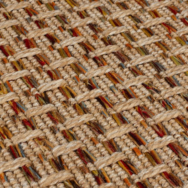 Teppich für den Innen- und Außenbereich in Naturfarbe, 200 × 290 cm Nora Diamond - Flair Rugs-image-3