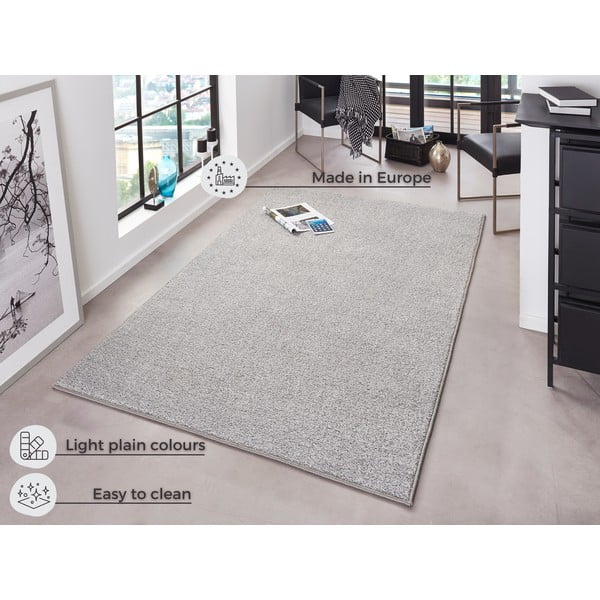 Hellgrauer Teppich 160 × 240 cm Pure - Hanse Home-image-4