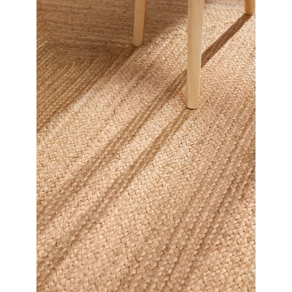 Doppelseitiger, handgewebter Jute-Läufer in Naturfarbe, 80 × 200 cm Juno - Hanse Home-image-4