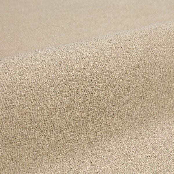 Grüner/naturfarbener, handgewebter Wollläufer, 80 x 230 cm Wiggle Wool - Flair Rugs-image-4