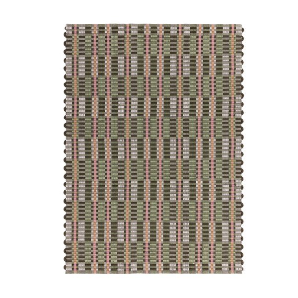 Khaki-farbiger, handgewebter Teppich, 160 × 230 cm Arden - Asiatic Carpets