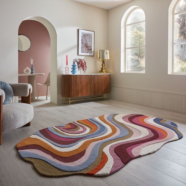 Handgewebter Wollteppich, 140 × 200 cm Envy Wool - Flair Rugs-image-1