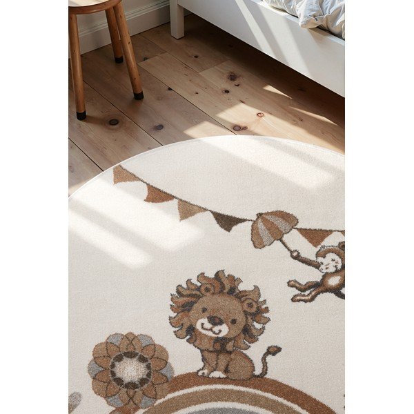 Cremefarbener Kinderteppich, Ø 160 cm Roar like a Lion - Villeroy&Boch-image-4