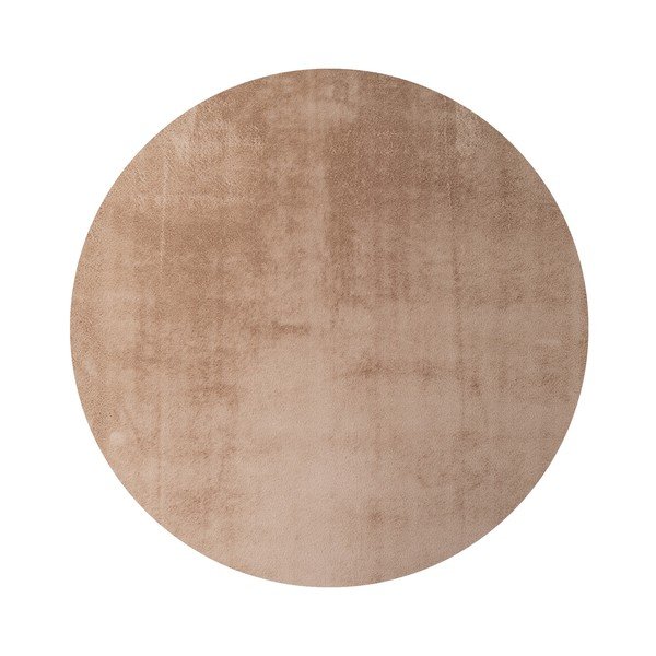 Beiger runder Teppich, Durchmesser 160 cm Joy 1400 - Ayyildiz Carpets