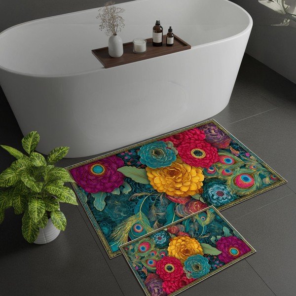 Badezimmervorleger im 2er-Set, 60 x 100 cm - Foutastic-image-3