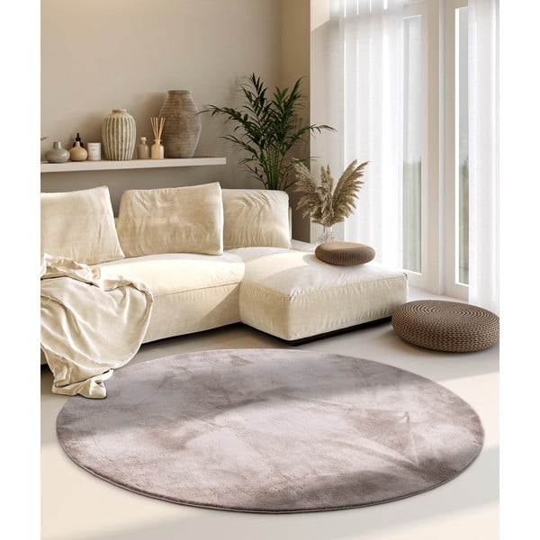 Beiger runder Teppich, Durchmesser 200 cm Leon - Villeroy&Boch-image-1