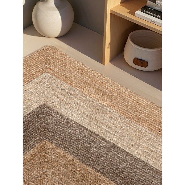Doppelseitiger/handgewebter Jute-Teppich, 120 × 170 cm Juno - Hanse Home-image-2