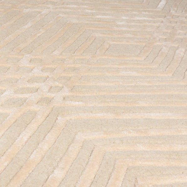 Beiger Wollteppich 160 x 230 cm Diamonds - Flair Rugs-image-2