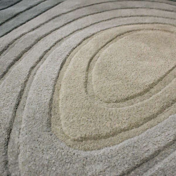 Blauer Wollteppich, 160 × 230 cm Puddle Ombre Wool - Flair Rugs-image-2