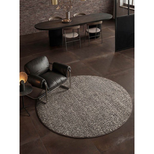 Hellgrauer Teppich ø 160 cm Wilma – Villeroy&Boch-image-1