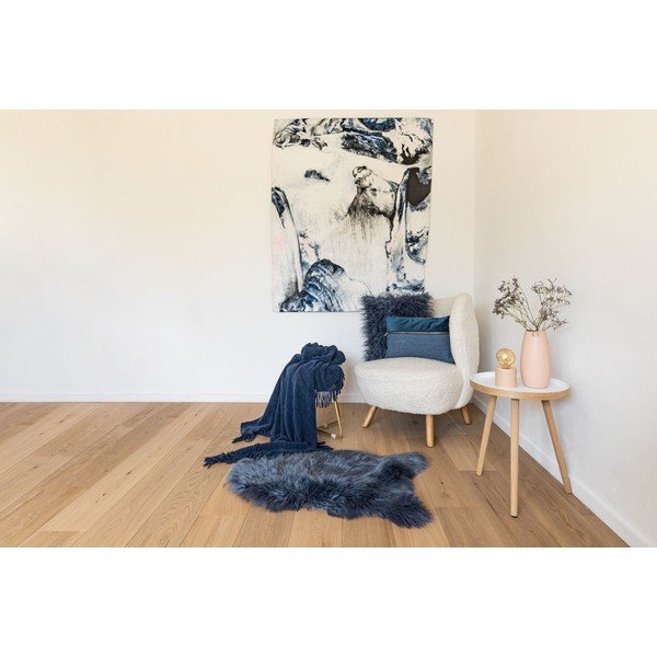 Blaues Kunstfell, 60 × 90 cm - Tiseco Home Studio-image-1