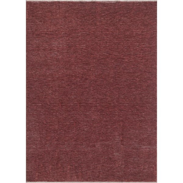 Weinroter Teppich 160 x 230 cm Puro - ESTE