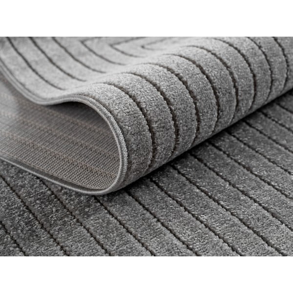 Grauer Teppich für drinnen und draußen, 120 × 170 cm Nova 1202 - Ayyildiz Carpets-image-2