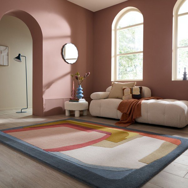 Handgewebter Wollteppich, 200 × 290 cm Elwin Wool - Flair Rugs-image-1