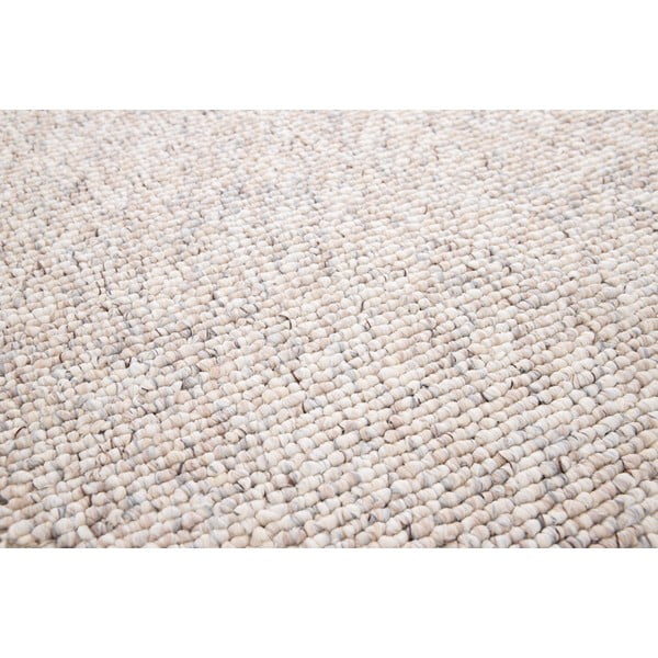 Cremefarbener Teppich 120 x 170 cm Petra Liso - Universal-image-1