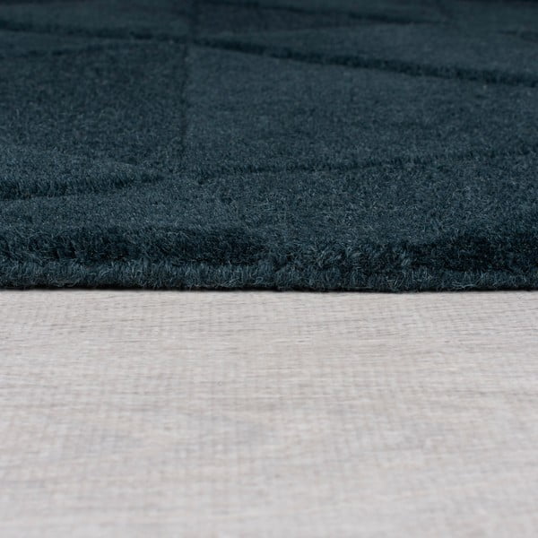 Grün-blauer, handgewebter Wollteppich, 240 × 340 cm Shard - Flair Rugs-image-4