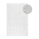 Hellgrauer, beidseitig nutzbarer/handgewebter Jute-Teppich, 160 × 230 cm Bouclé Jaipur - Hanse Home