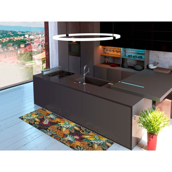 Waschbarer Teppich 52x100 cm Ricci Paisley – Universal-image-1