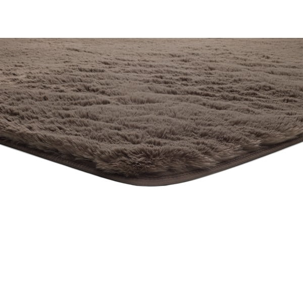Brauner Teppich 140x200 cm Alpaca Liso – Universal-image-2