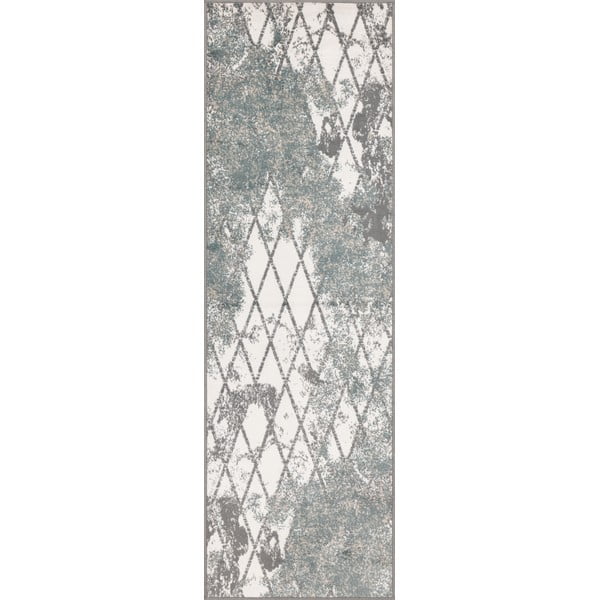 Läufer, grau-blau, 80 x 250 cm Sensi Gepi - FD